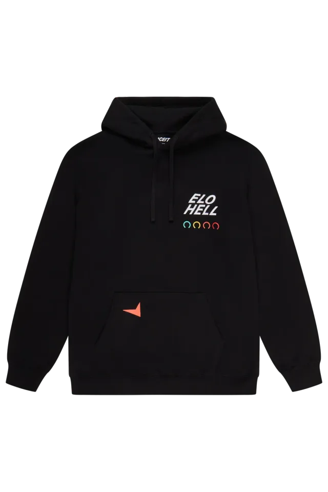 ESL FACEIT Elo Hell hanorac negru 320gsm