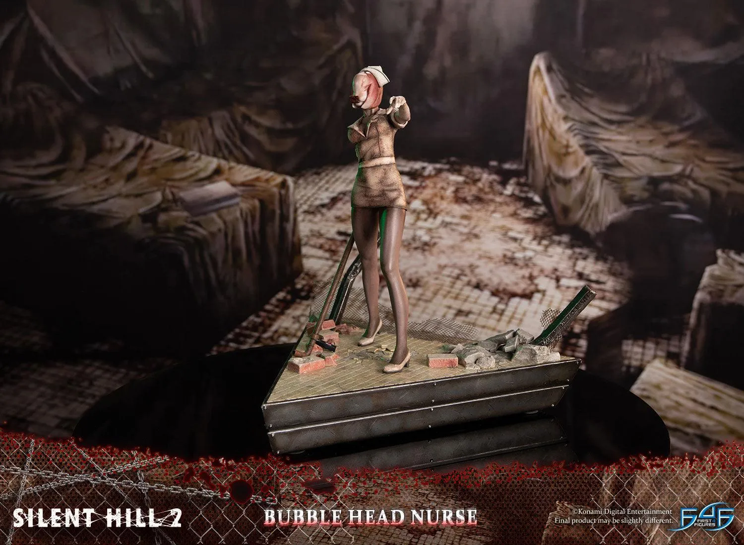 First 4 Figures Silent Hill 2 Bubble Head Nurse statuetă rășină