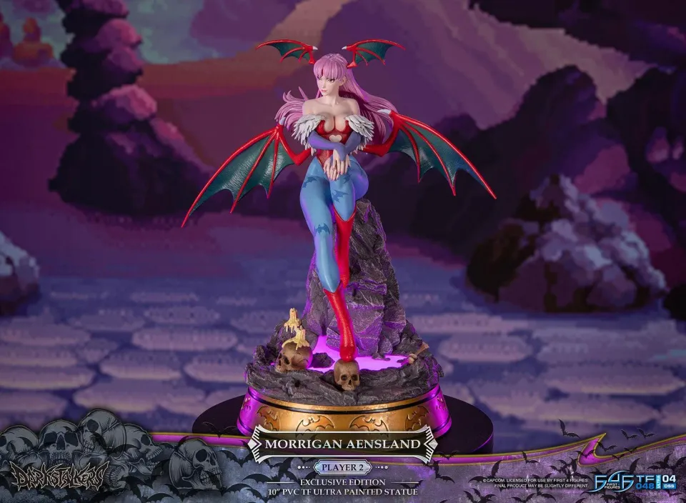 First 4 Figures Darkstalkers Morrigan Player 2 statuetă PVC LED