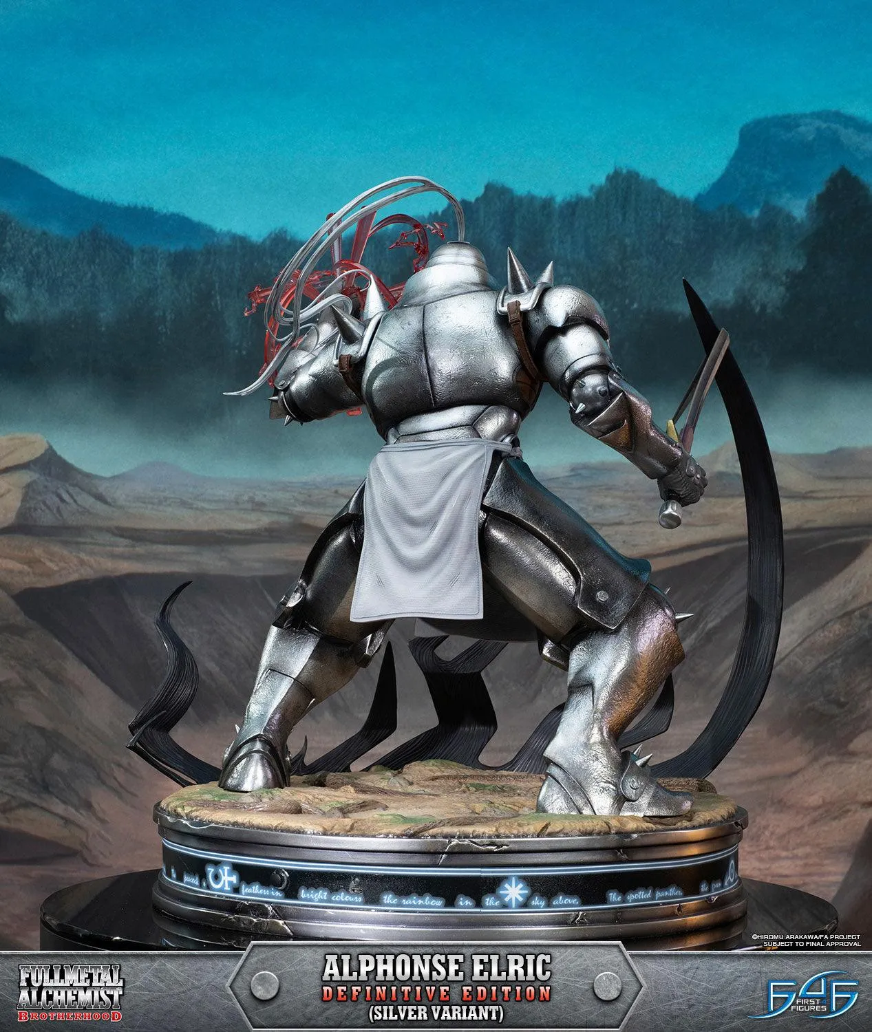 First 4 Figures Alphonse Elric Definitive Edition statuetă Silver