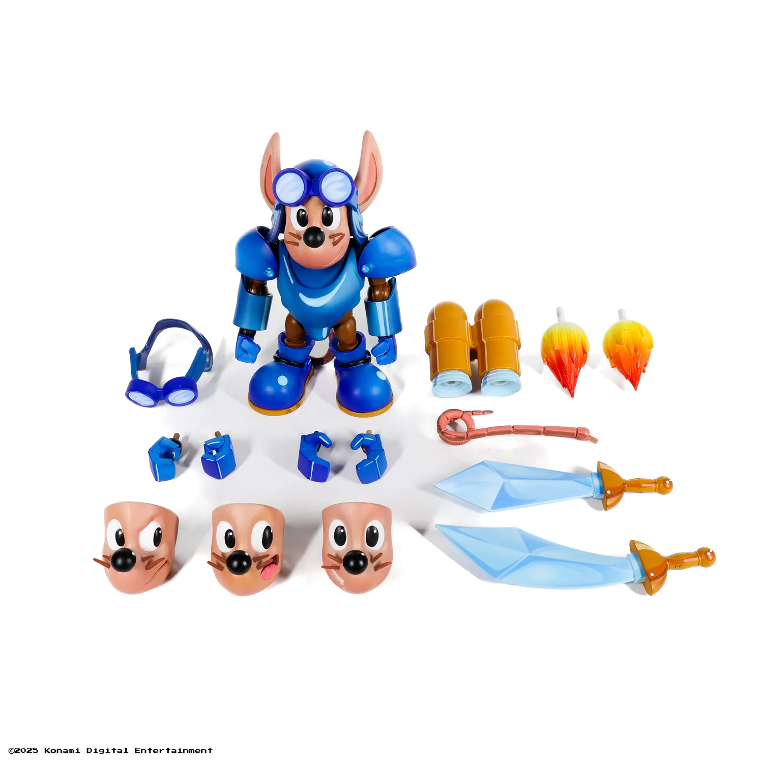 Premium DNA Rocket Knight Sparkster figurina 11cm standard