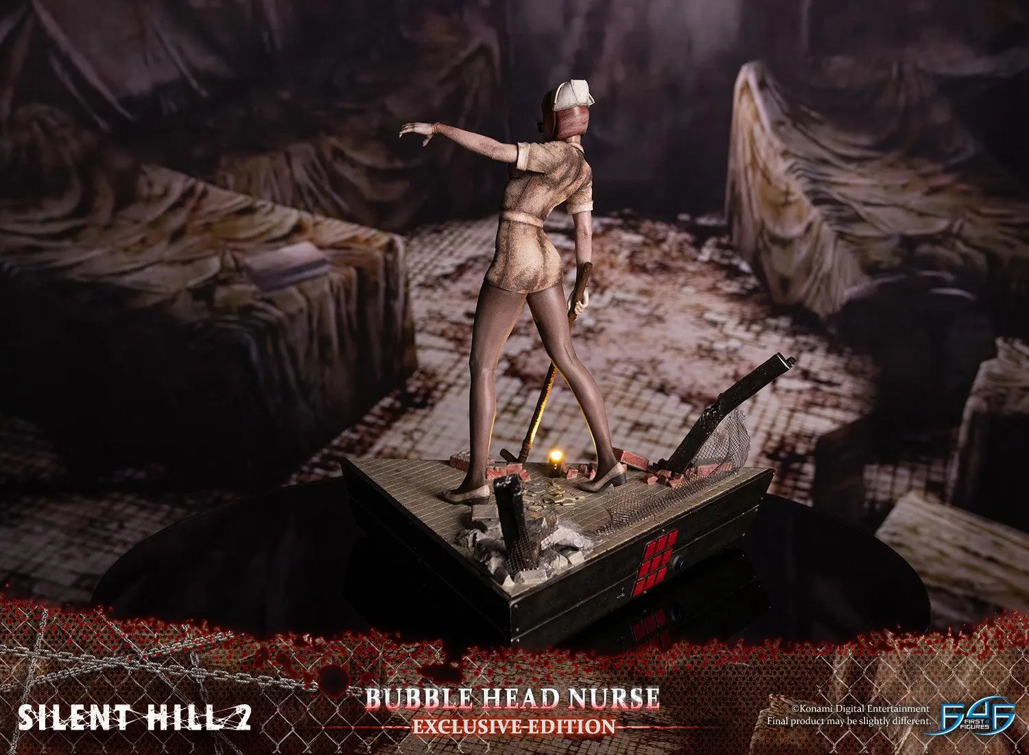 First 4 Figures Silent Hill Nurse statuetă Exclusive LED