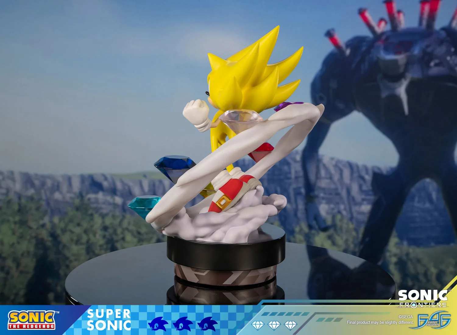 First 4 Figures Sonic Frontiers Super Sonic statueta 45cm