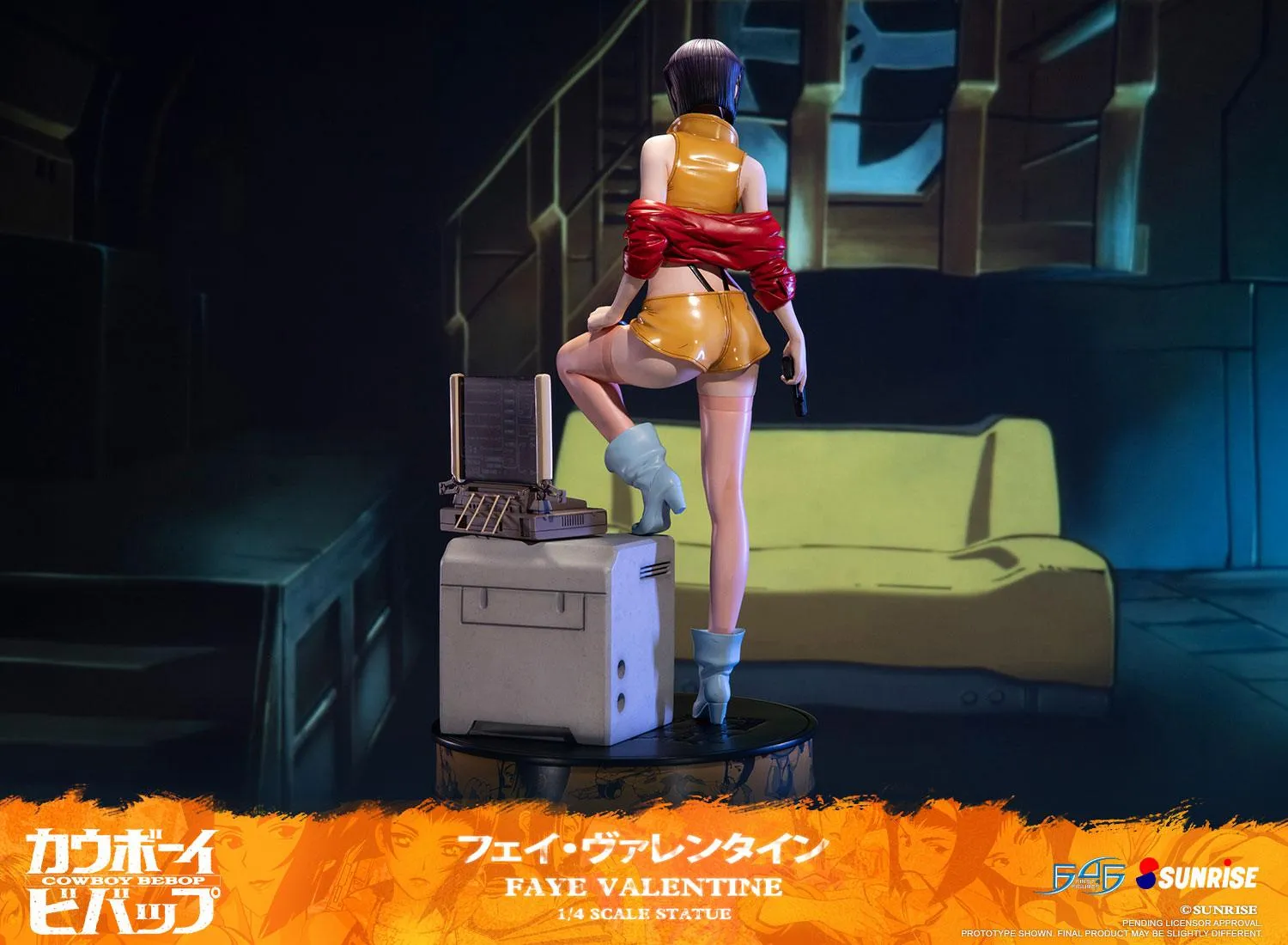 First 4 Figures Cowboy Bebop Faye Valentine statuie Standard Edition 1/4