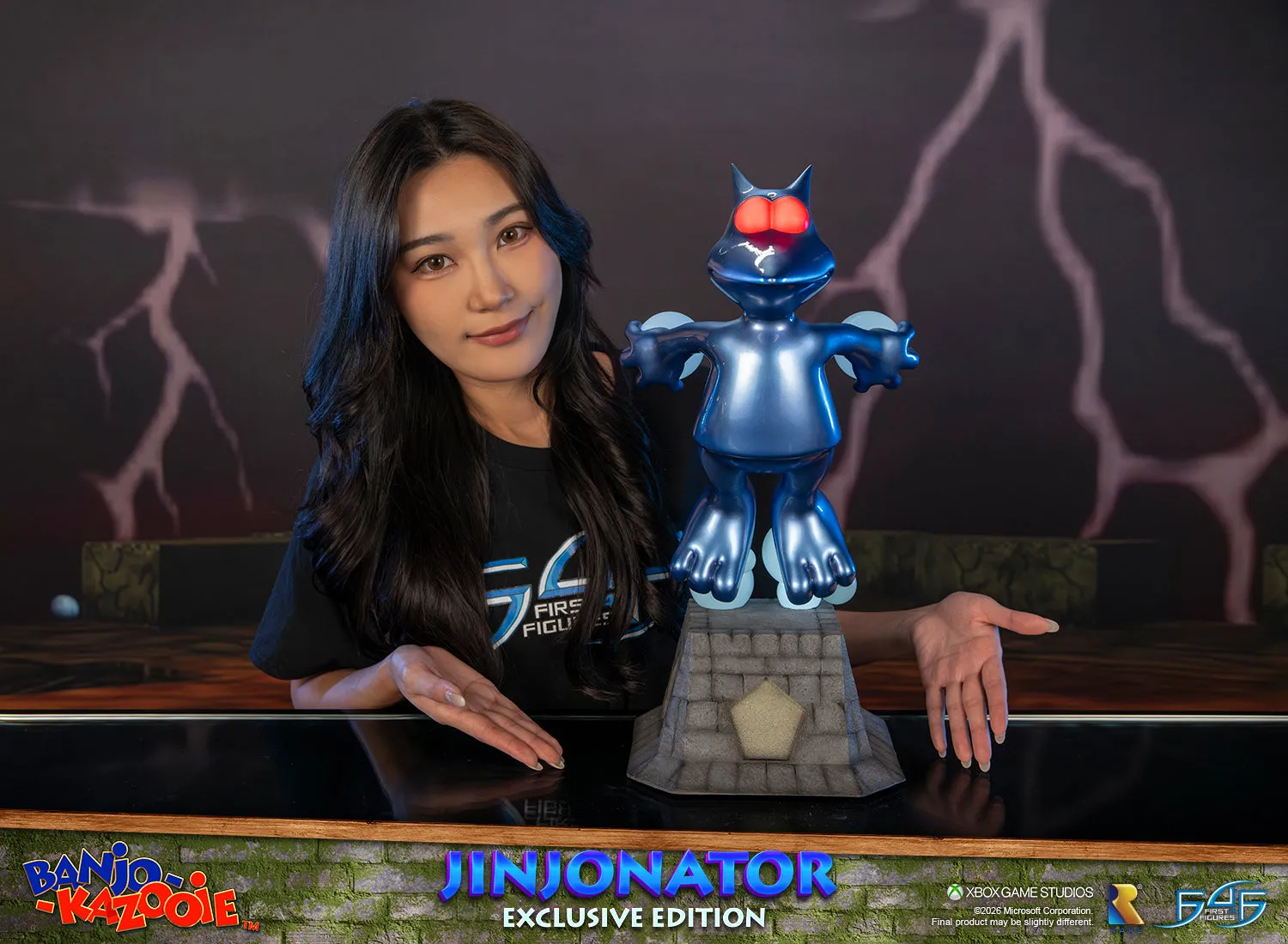 First 4 Figures Banjo-Kazooie Jinjonator Statuetă Exclusive LED