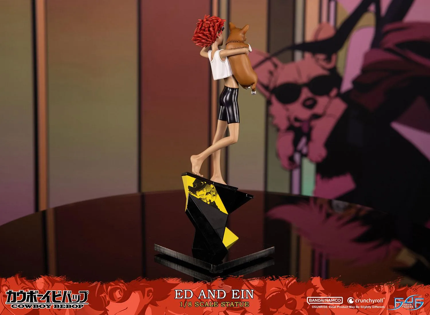 First 4 Figures Cowboy Bebop Ed and Ein figurină 1/8