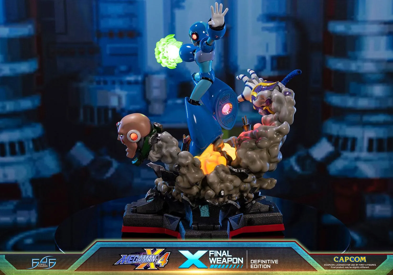 First 4 Figures Mega Man X4 X Final Weapon statuetă Definitive Edition