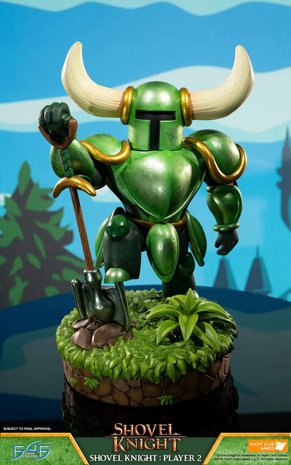 First 4 Figures Shovel Knight Player 2 statueta Standard Edition rasina