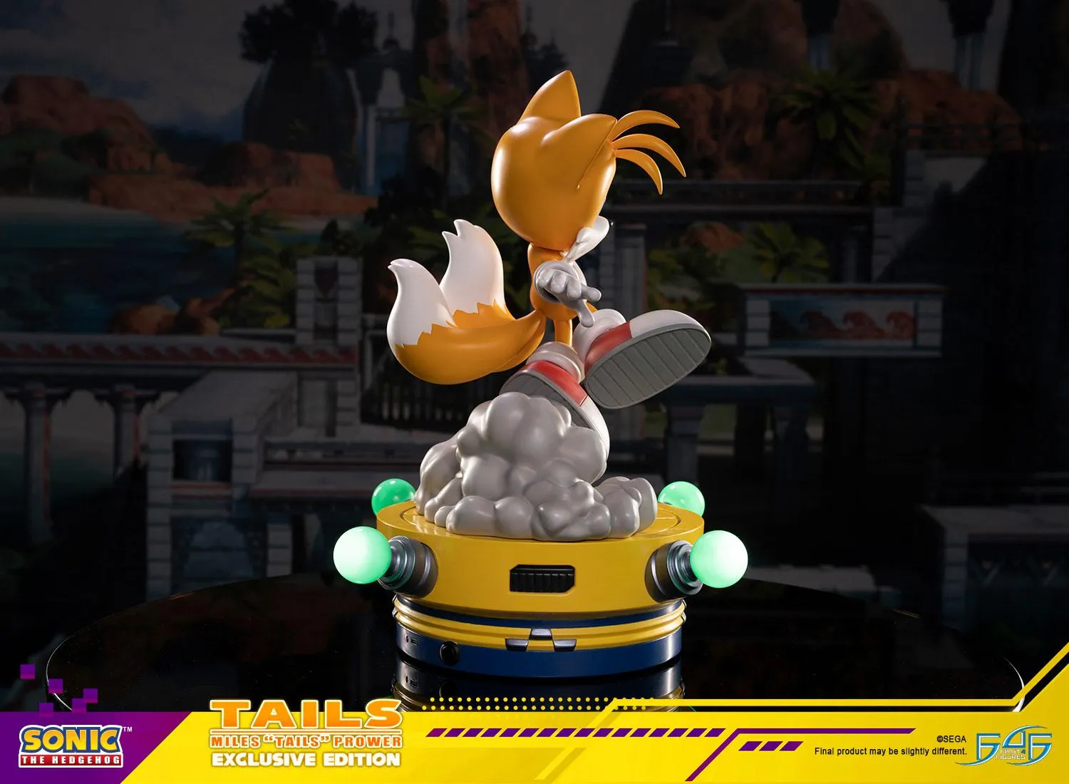 First 4 Figures Sonic Tails Exclusive statuetă rășină LED