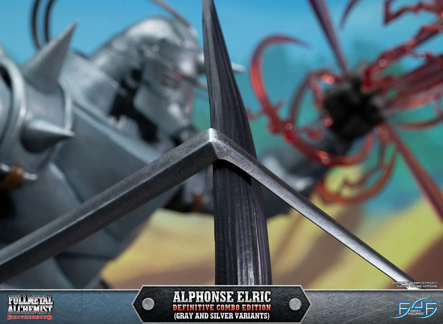 First 4 Figures Fullmetal Alphonse Elric statuetă Combo 2 variante