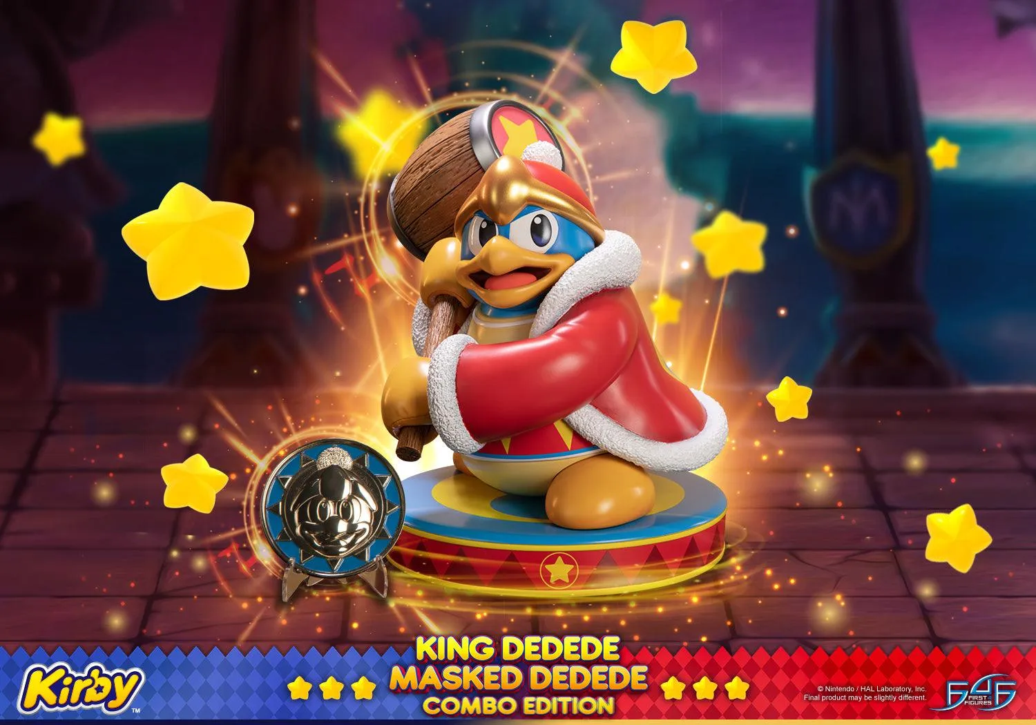 First 4 Figures Kirby King Dedede statueta Combo Exclusive 2 piese