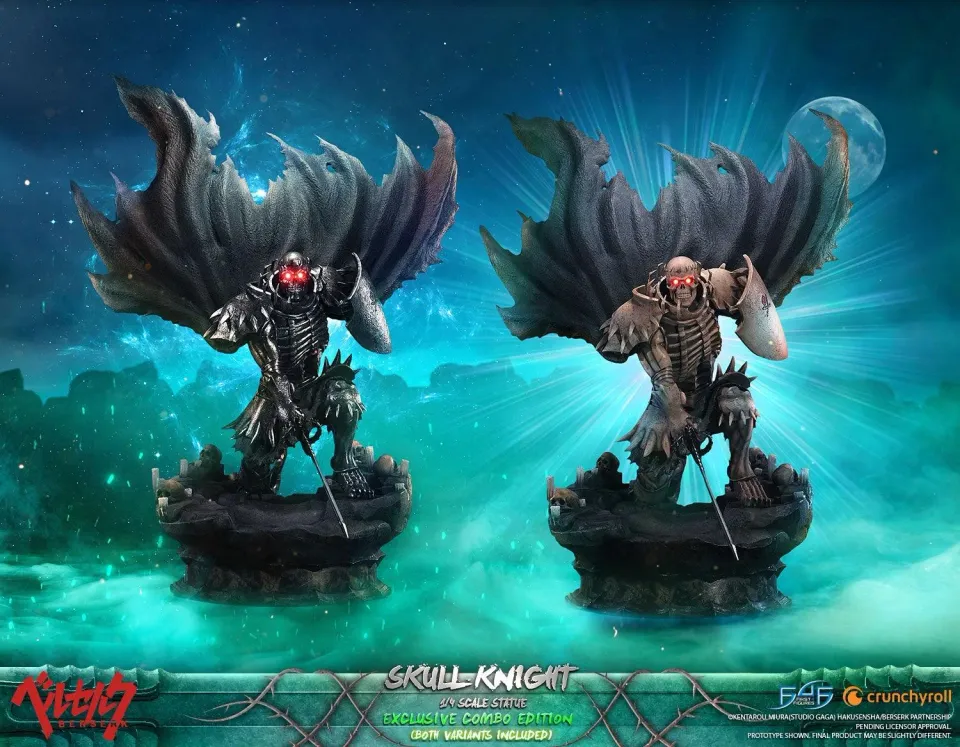 First 4 Figures Berserk Skull Knight statuetă combo exclusiv 2 buc