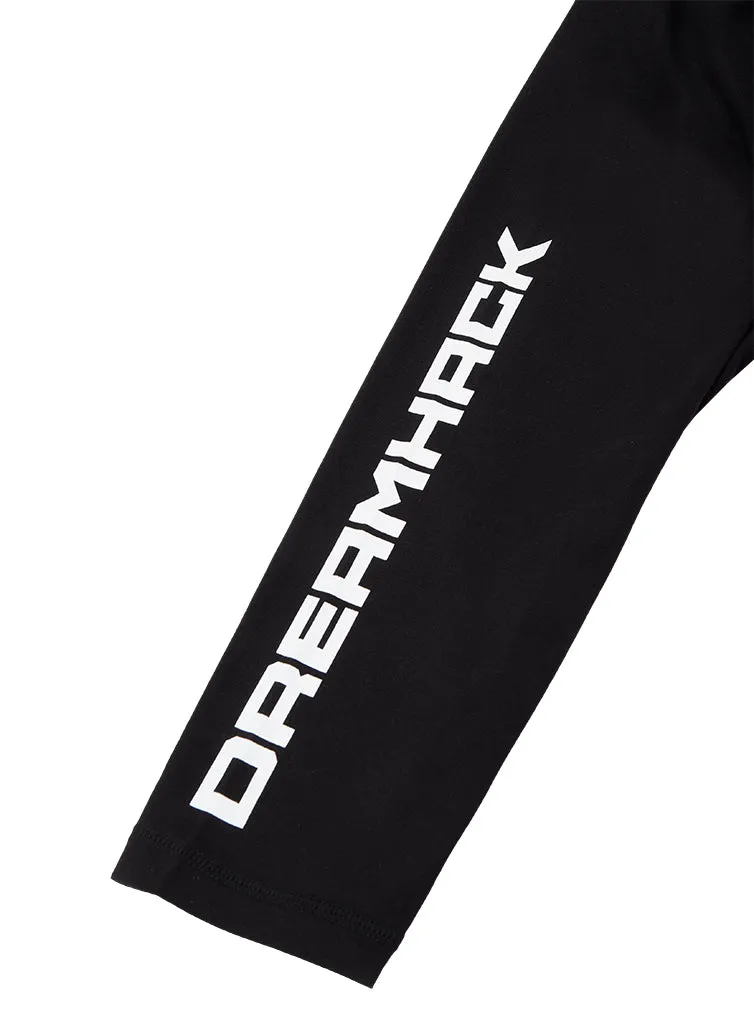 DreamHack Raglan tricou maneca 3/4 Alb bumbac
