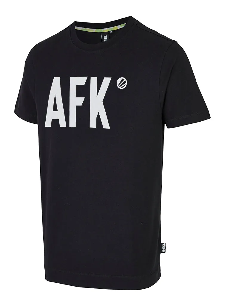 ESL TM Series AFK tricou negru bumbac