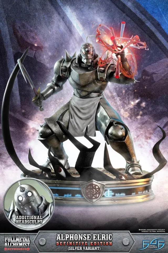 First 4 Figures Alphonse Elric Definitive Edition statuetă Silver