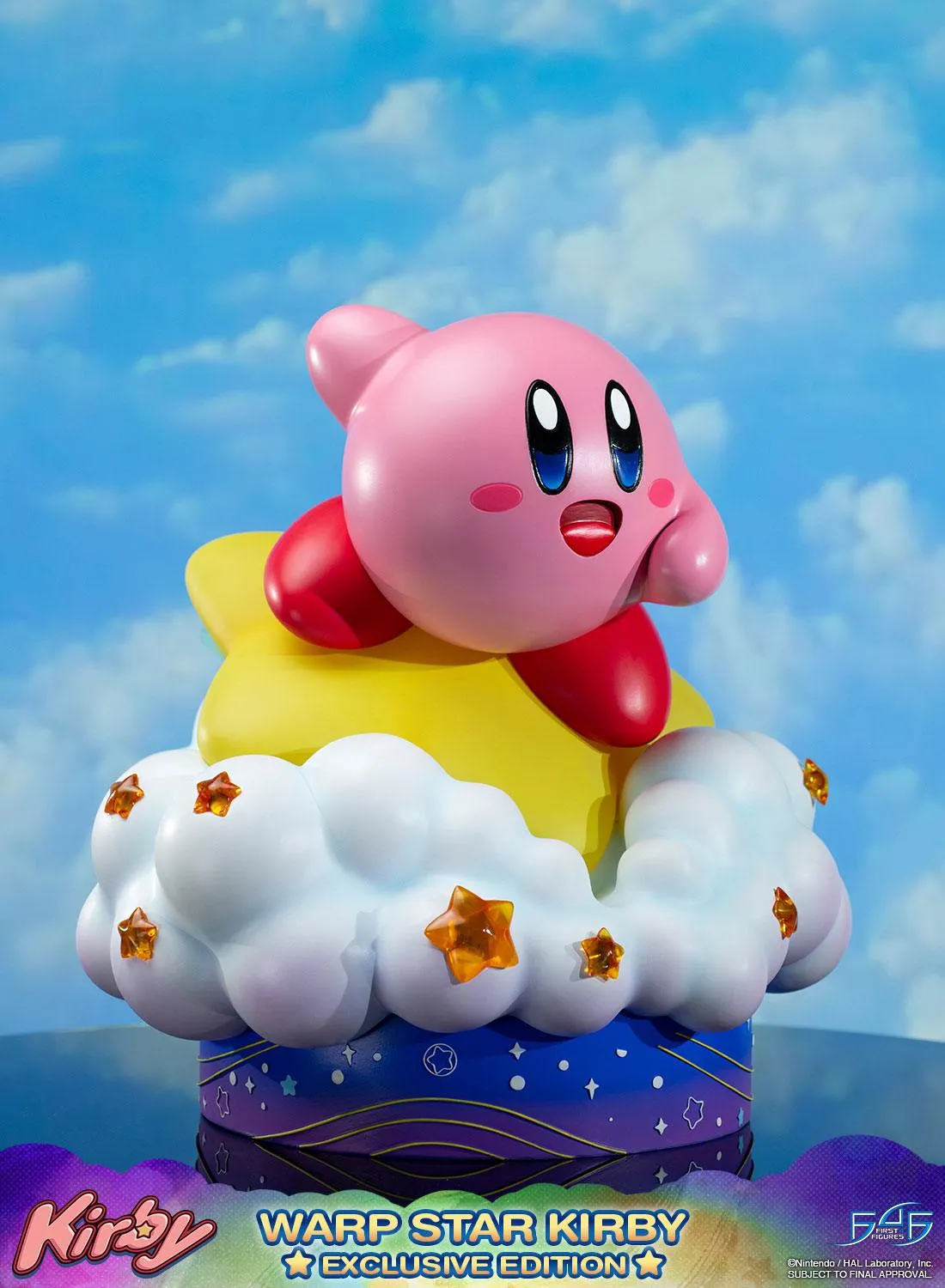 First 4 Figures Kirby Warp Star statueta Exclusive LED
