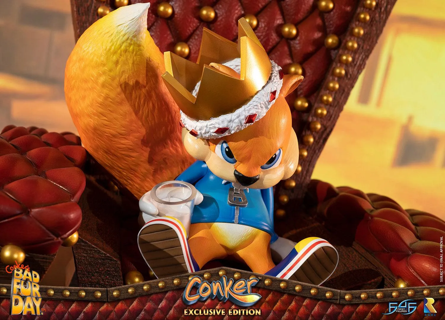 First 4 Figures Conker Bad Fur Day statuetă Exclusive rășină