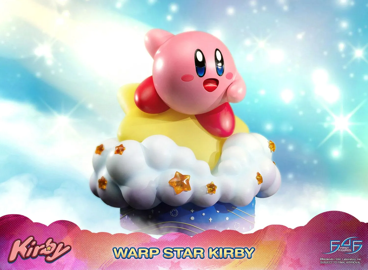 First 4 Figures Warp Star Kirby statuetă Regular