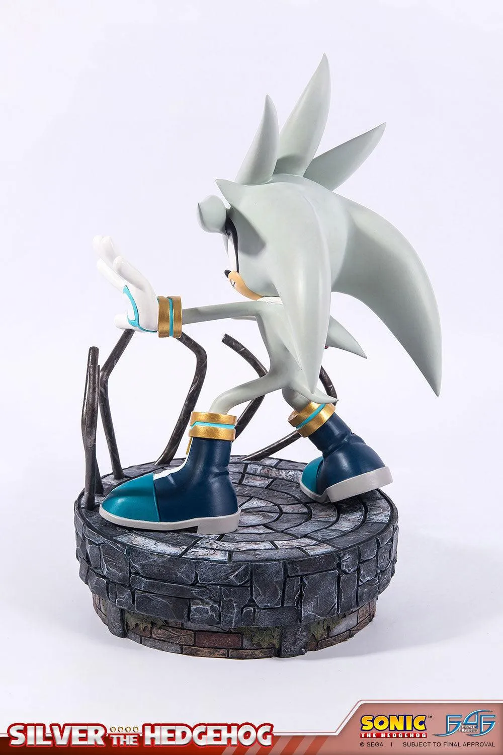 First 4 Figures Silver Hedgehog statueta Regular polystone