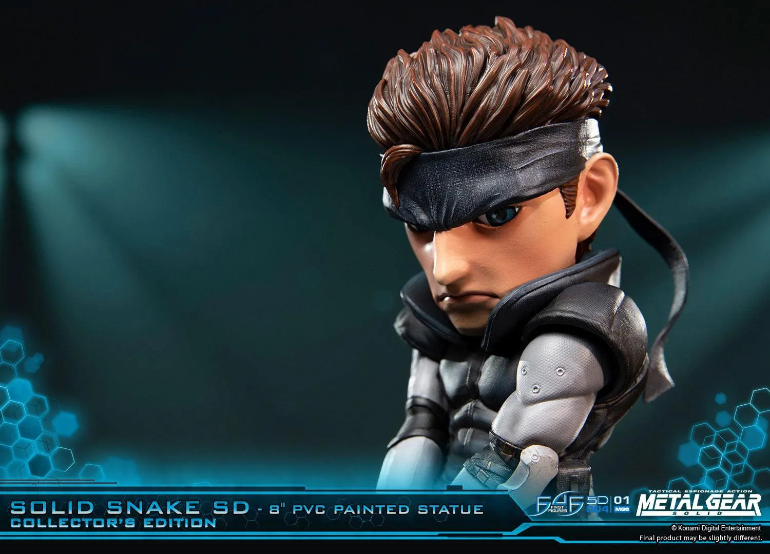 First 4 Figures Metal Gear Snake SD figurina 20cm