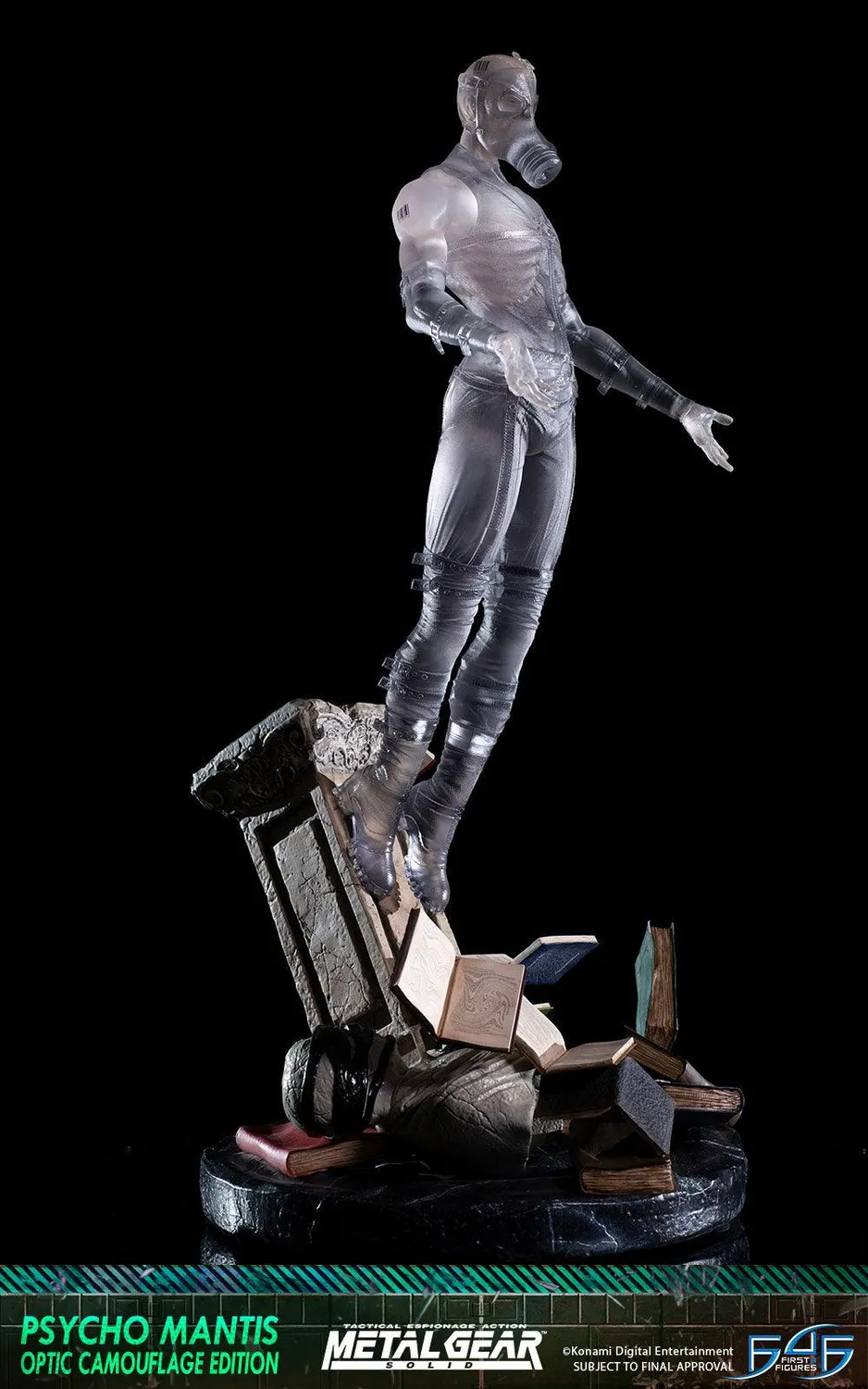 First 4 Figures Metal Gear Solid Psycho Mantis statueta Optic Camouflage