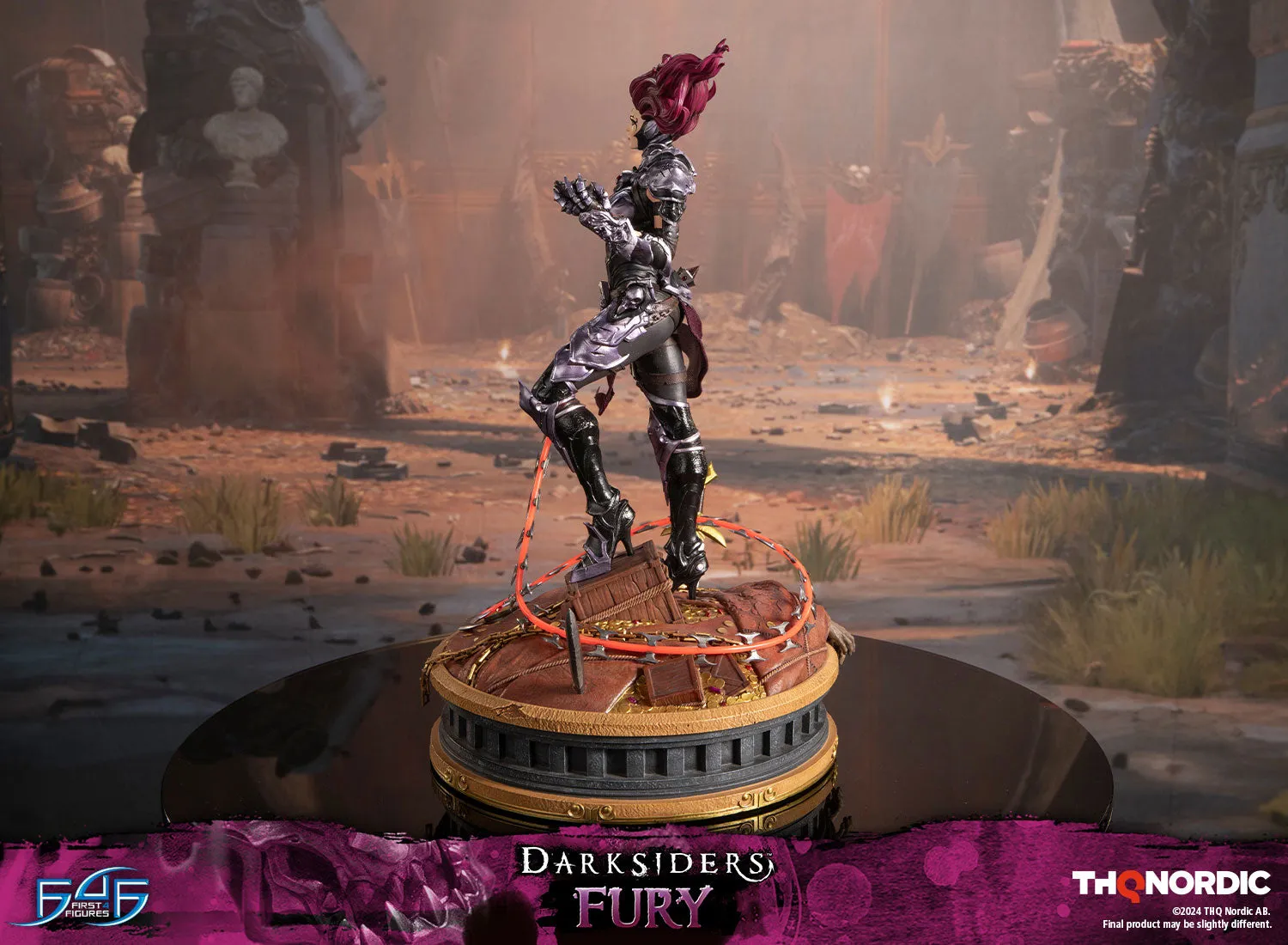 First 4 Figures Darksiders Fury statuetă 45 cm glow-in-the-dark
