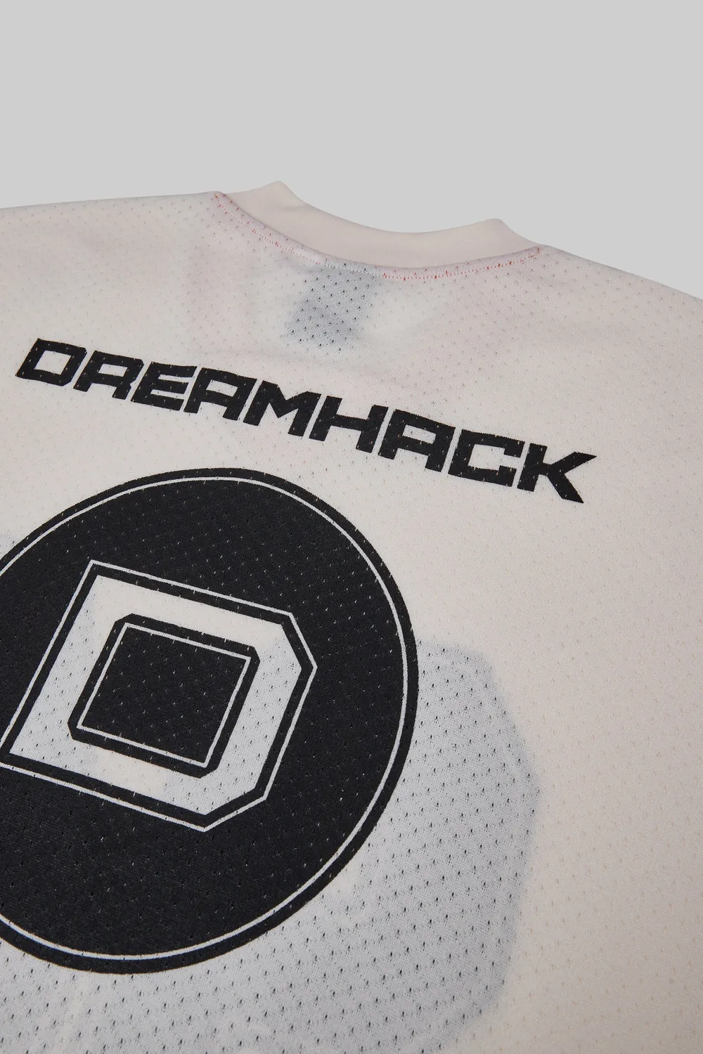 DreamHack Pixel Grind tricou jersey alb mesh