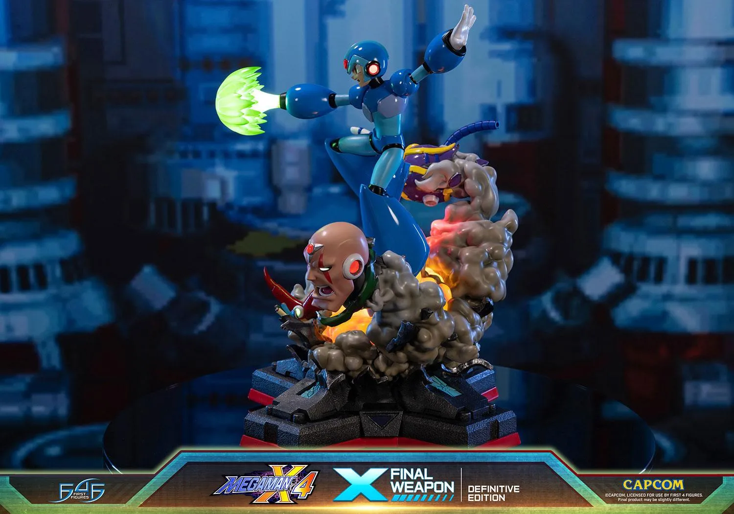 First 4 Figures Mega Man X4 X Final Weapon statuetă Definitive Edition