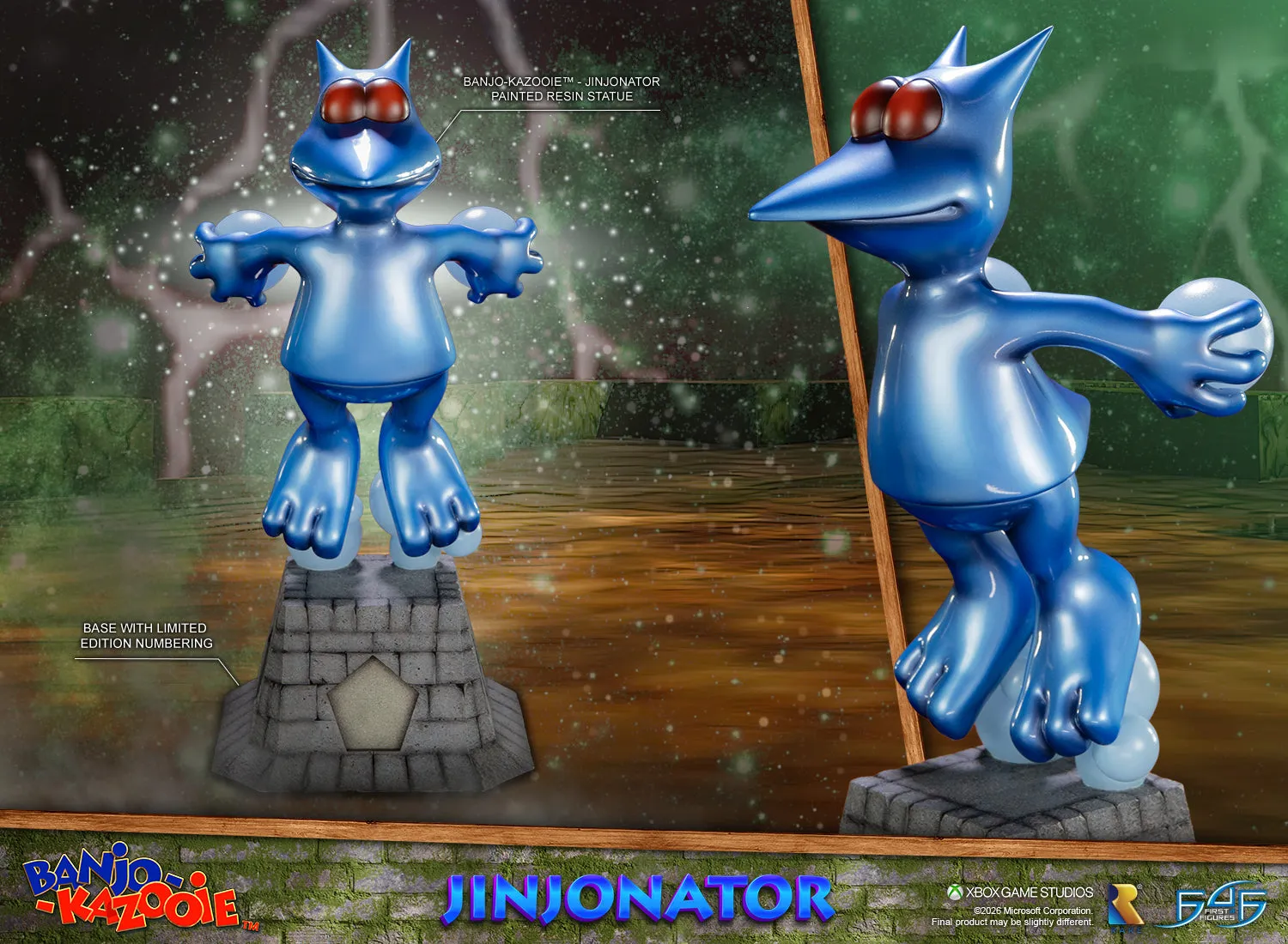 First 4 Figures Banjo-Kazooie Jinjonator statuetă rășină 45,8 cm