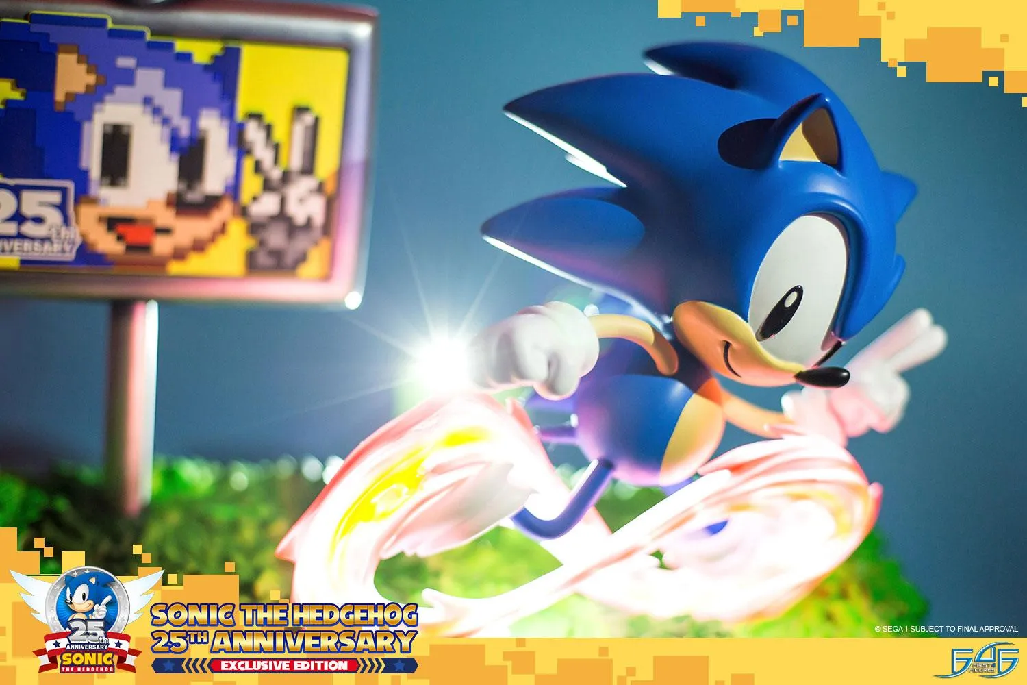First 4 Figures Sonic 25th Anniversary statuetă Exclusive Green Hill