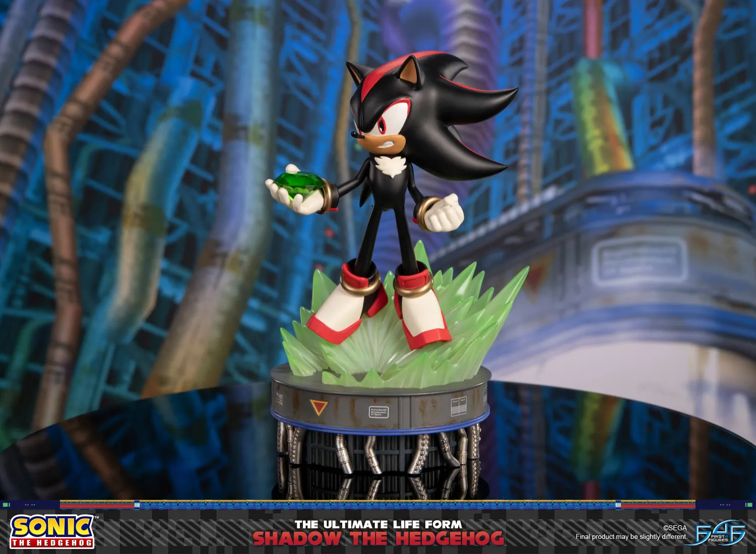 First 4 Figures Sonic Shadow statuetă rășină 32 cm smarald