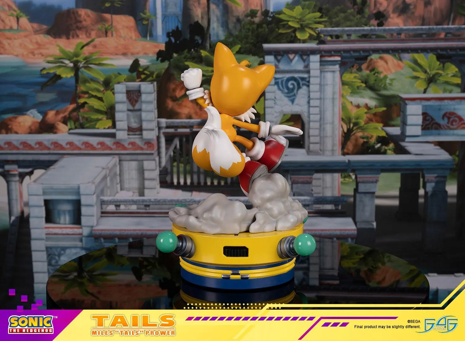 First 4 Figures Sonic Tails statuetă rășină 35 cm
