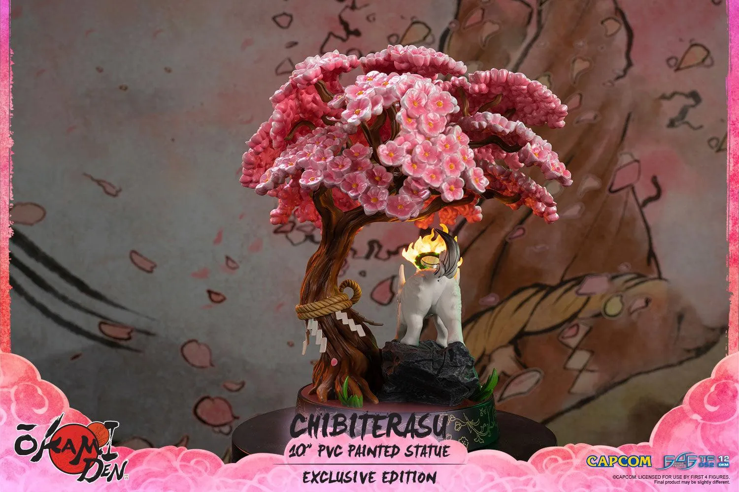 First 4 Figures Okamiden Chibiterasu statueta PVC Exclusive LED