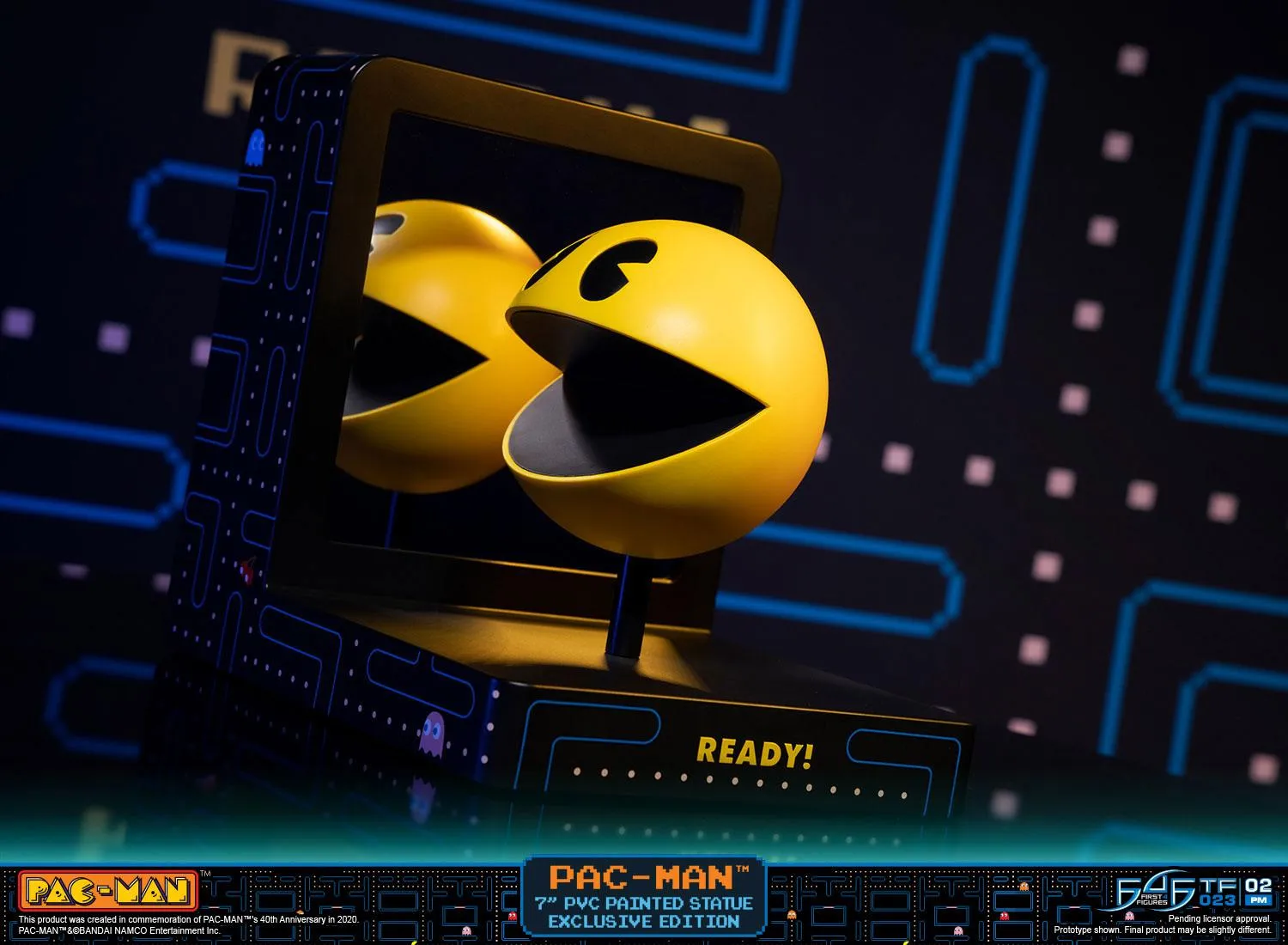 First 4 Figures PAC-MAN figurină Exclusive Edition LED