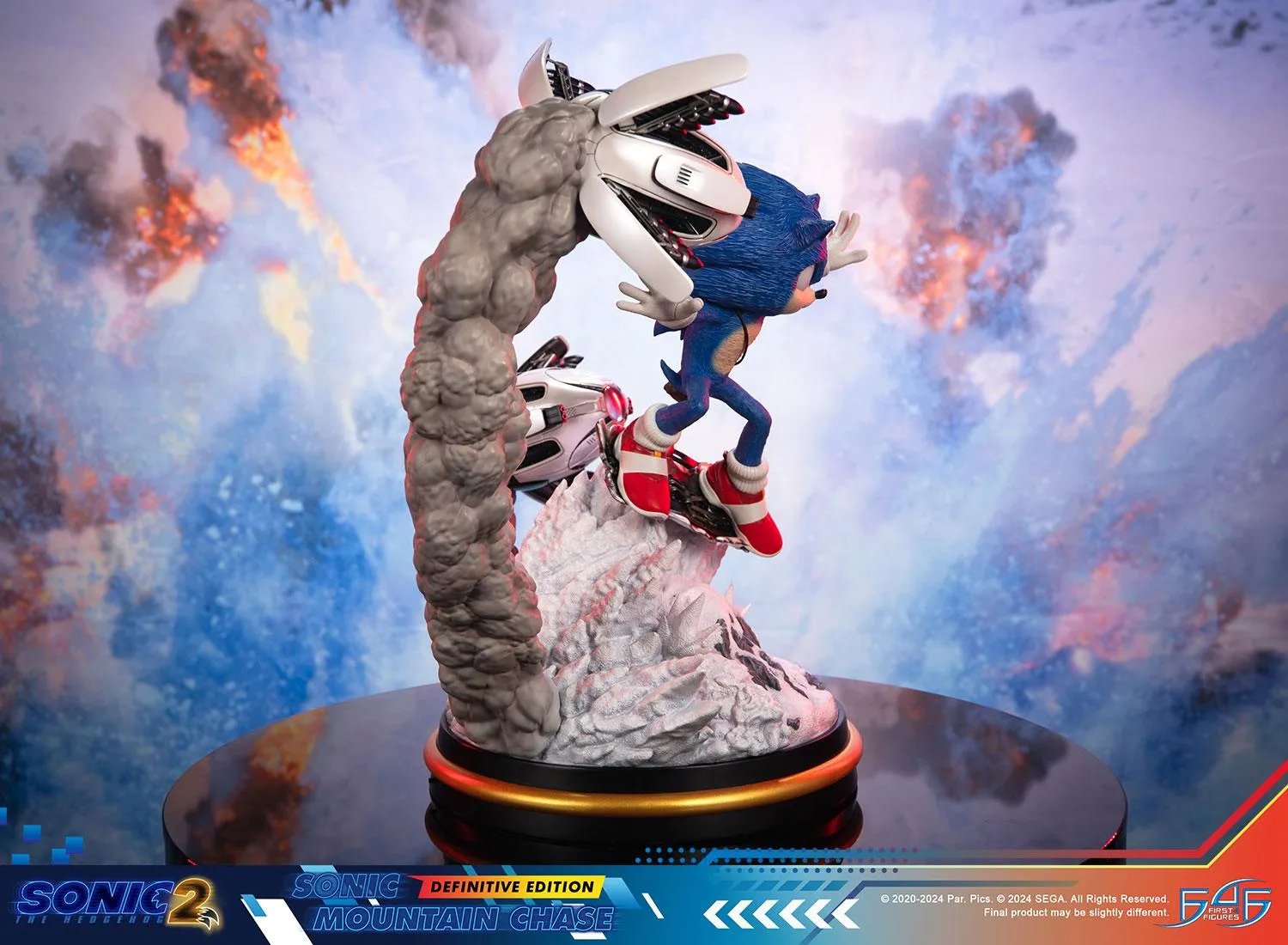 First 4 Figures Sonic Mountain Chase statueta Definitive LED