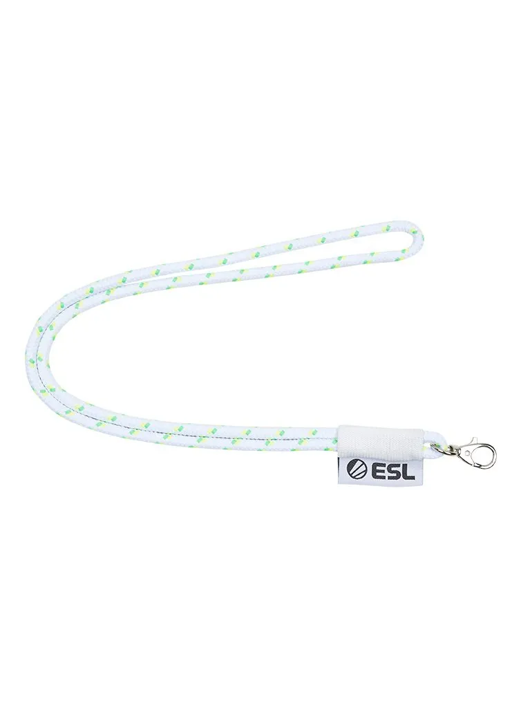ESL Lanyard șnur ecuson alb OS 50 cm acces eveniment