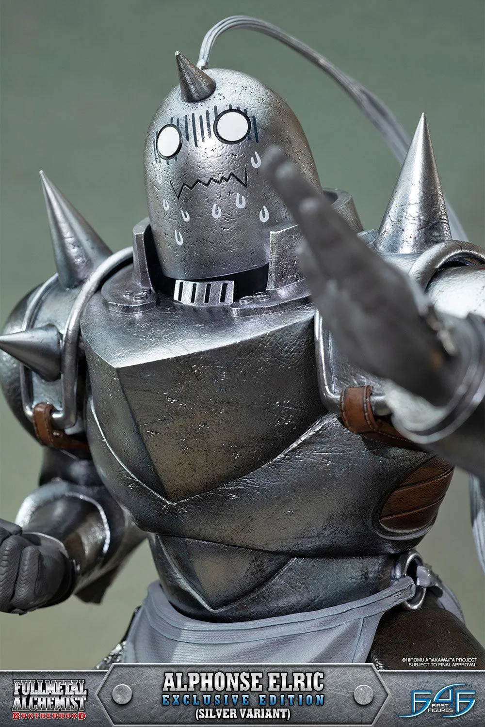 First 4 Figures Alphonse Elric statueta Exclusive Silver Variant rasina