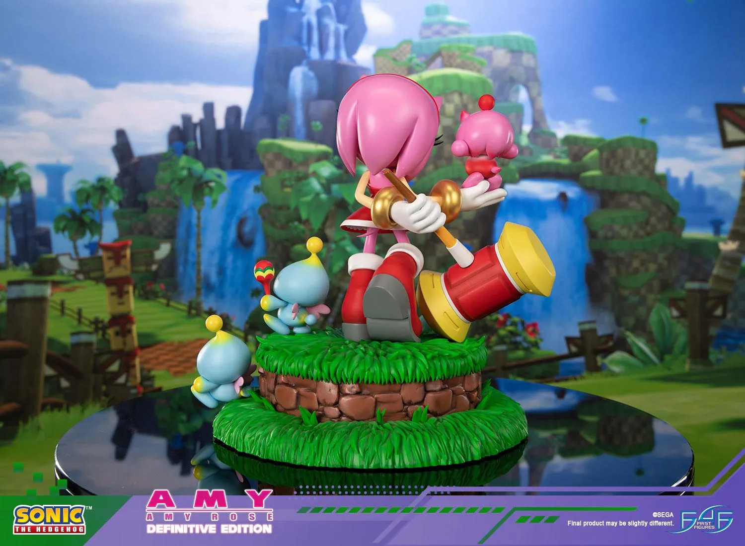First 4 Figures Sonic Amy statuetă Definitive Edition rășină