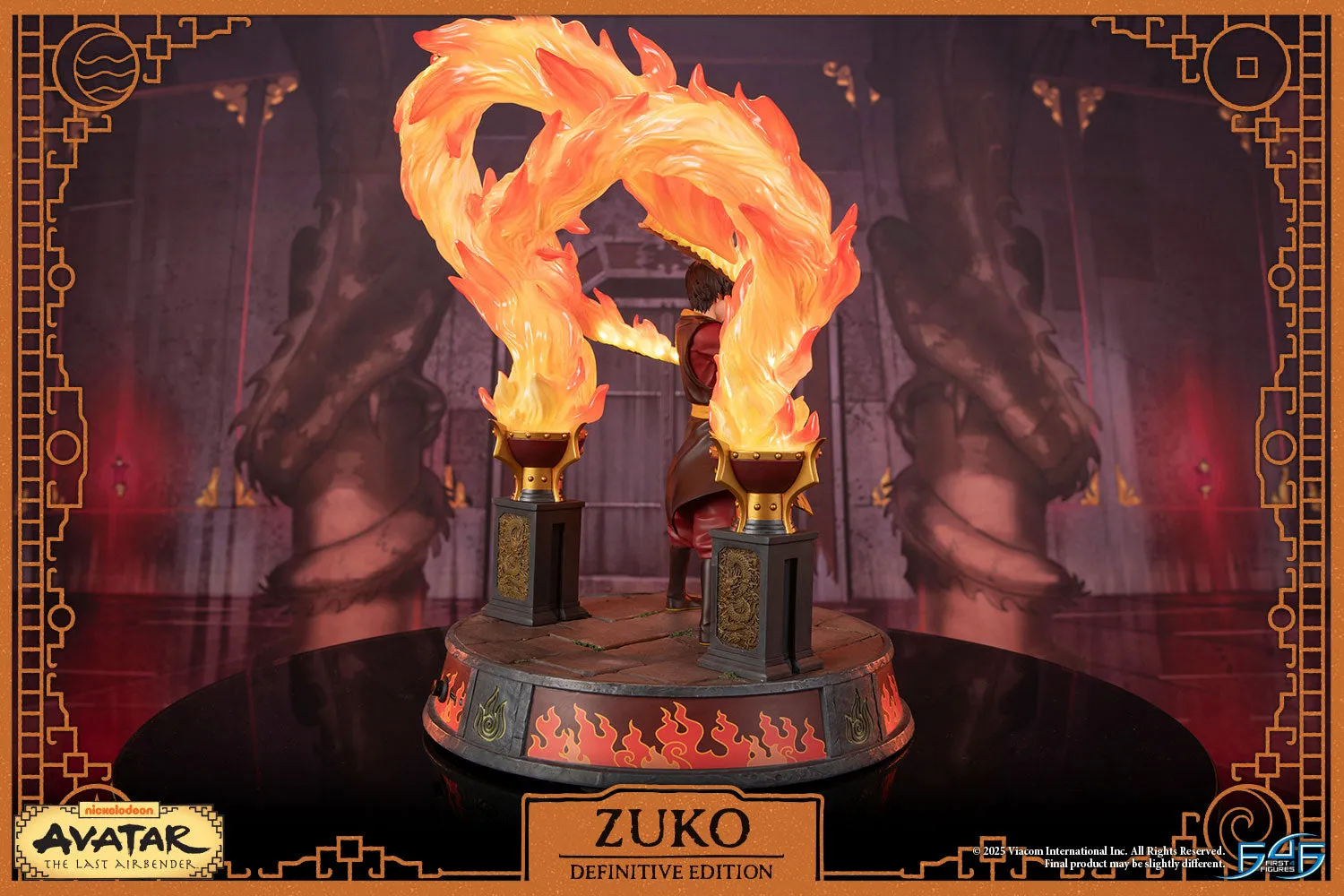 First 4 Figures Avatar Zuko Definitive Edition statuetă rășină LED