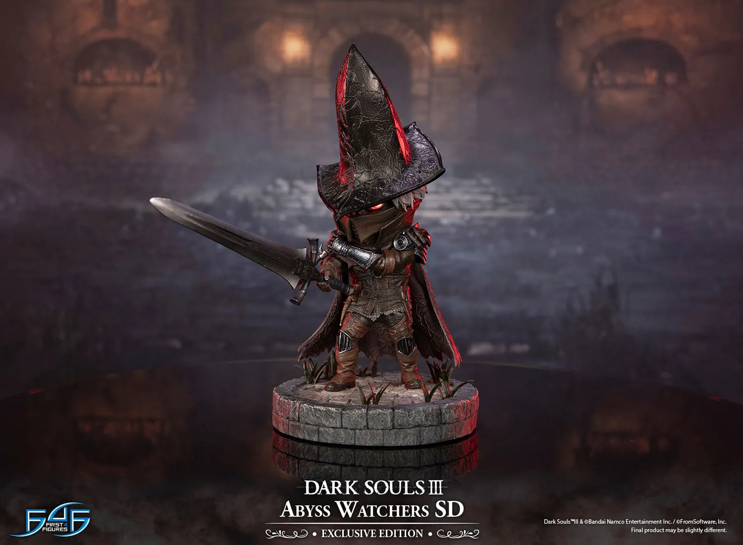 First 4 Figures Dark Souls Abyss Watchers SD statuetă exclusivă LED