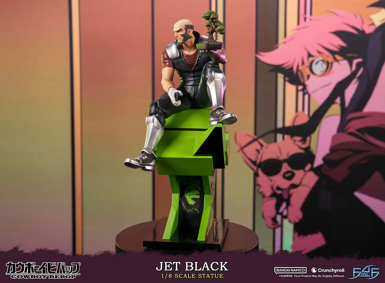 First 4 Figures Cowboy Bebop Jet Black statuetă 1/8 30 cm