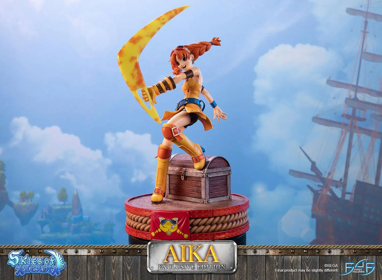 First 4 Figures Skies of Arcadia Aika statuetă Exclusive