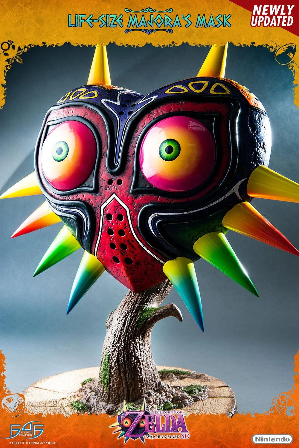 First 4 Figures Zelda Majora's Mask replică life-size 63cm