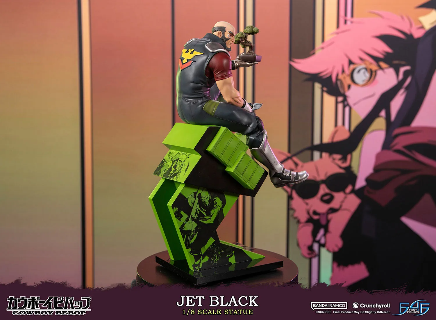 First 4 Figures Cowboy Bebop Jet Black statuetă 1/8 30 cm