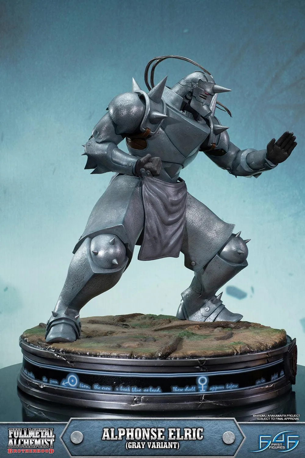 First 4 Figures Fullmetal Alphonse Elric statueta gri Regular