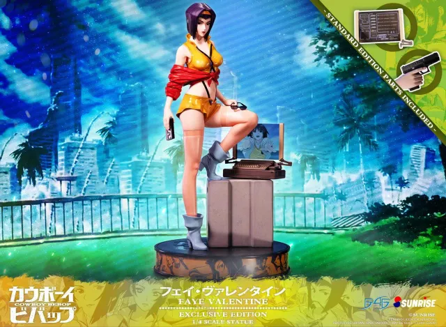 First 4 Figures Cowboy Bebop Faye Valentine statueta 1/4 caseta