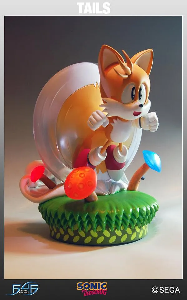 First 4 Figures Sonic Tails Exclusive statueta 30 cm LED