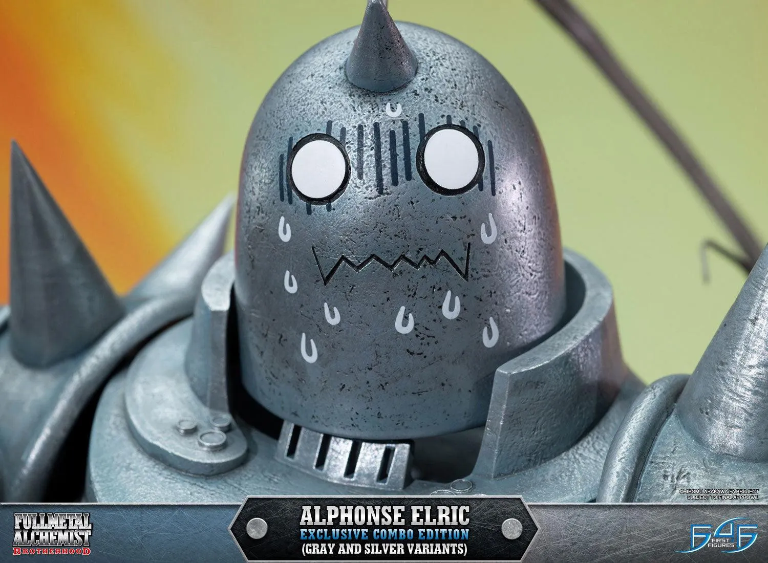 First 4 Figures Alphonse Elric Combo statuetă Exclusive Gray Silver