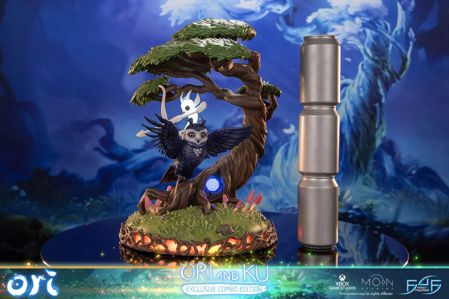 First 4 Figures Ori and the Will of the Wisps Ori and Ku statueta Combo LED