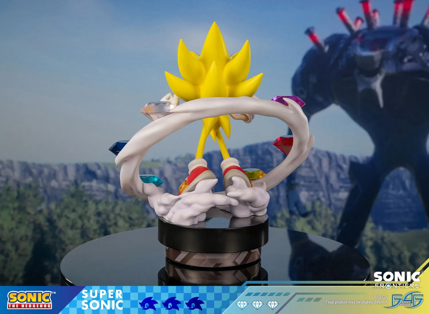 First 4 Figures Sonic Frontiers Super Sonic statueta 45cm